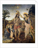 Baptism of Christ by Leonardo da Vinci and Andrea del Verrocchio by Anonymous