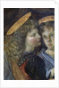 Detail of Baptism of Christ by Leonardo da Vinci and Andrea del Verrocchio by Anonymous