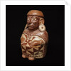 Moche anthropomorphic bottle by Anonymous