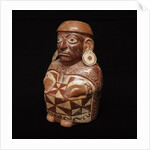 Moche anthropomorphic bottle by Anonymous