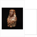 Moche anthropomorphic bottle by Anonymous