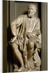 Sculpture of Michelangelo by Antonio Novelli