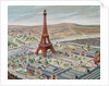 View of the Universal Exhibition with the Eiffel Tower, 1889 by Anonymous