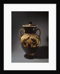 Etruscan vase depicting Achilles and Ajax playing dice by Anonymous