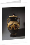 Etruscan vase depicting Achilles and Ajax playing dice by Anonymous