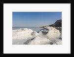 Dead Sea - Salt deposits by Anonymous