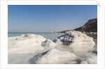 Dead Sea - Salt deposits by Anonymous