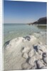 Dead Sea - Salt deposits by Anonymous