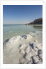 Dead Sea - Salt deposits by Anonymous