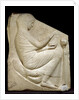 Detail of Ludovisi Throne depicting a woman placing incense in a Thymiaterion by Anonymous