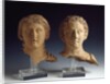 Magna Graecia : Female bust and male bust by Anonymous