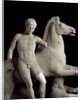 Detail of sculpture group of the Dioscuro by Anonymous