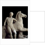 Detail of sculpture group of the Dioscuro by Anonymous