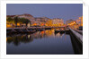 Moliceiro Boats Along the main canal of Averio With Night Lights by Anonymous