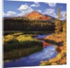 Broken Top Mountain and Fall Creek by Anonymous