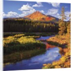 Broken Top Mountain and Fall Creek by Anonymous