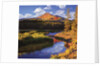 Broken Top Mountain and Fall Creek by Anonymous