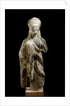 Marble sculpture of kore by Anonymous