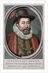 James VI and I (1566-1625). King of Scots as James VI and king of England and Ireland as James I. Co by Anonymous