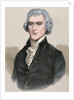 Thomas Jefferson (1743-1826). Engraving. Colored. by Anonymous