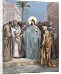 Caesar's Money. Engraving. Colored. by Anonymous