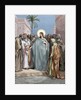 Caesar's Money. Engraving. Colored. by Anonymous