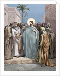 Caesar's Money. Engraving. Colored. by Anonymous