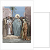 Caesar's Money. Engraving. Colored. by Anonymous