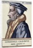 John Calvin (1509-1564). French theologian and pastor during the Protestant Reformation. by Anonymous