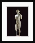 Ancient Greek sculptur of the Kritios Ephebe by Anonymous