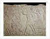 Ancient Egyptian bas-relief depicting farewell to the deceased by Anonymous