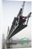Dongshuimen Bridge Construction, Chongqing, China by Anonymous