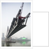 Dongshuimen Bridge Construction, Chongqing, China by Anonymous