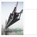 Dongshuimen Bridge Construction, Chongqing, China by Anonymous