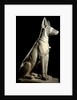 Ancient Egyptian sculpture of Anubis by Anonymous