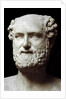 Roman marble bust of Aristophanes by Anonymous