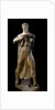 Etruscan sculpture of the goddess Leto holding her son Apollo by Corbis