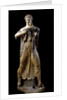 Etruscan sculpture of the goddess Leto holding her son Apollo by Corbis