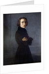 Portrait of Franz Liszt (1811-1886) by Anonymous