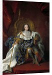 Portrait of Louis XV by Alexis Simon Belle