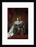 Portrait of Louis XV by Alexis Simon Belle