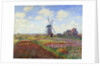 Tulip Fields in Holland by Claude Monet