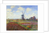 Tulip Fields in Holland by Claude Monet