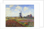 Tulip Fields in Holland by Claude Monet