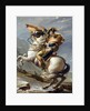 Napoleon Bonaparte, First Consul, Crossing the Alps at Great St. Bernard Pass by Jacques-Louis David