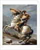 Napoleon Bonaparte, First Consul, Crossing the Alps at Great St. Bernard Pass by Jacques-Louis David
