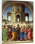 The Marriage of the Virgin by Pietro Perugino