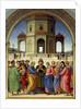 The Marriage of the Virgin by Pietro Perugino