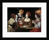 The Cheat with the Ace of Diamonds by Georges de La Tour