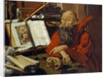 Saint Jerome Meditating by Marinus Claeszoon van Reymerswaele